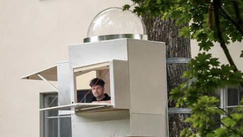Image for: Un ufficio su un albero, A Weimar Opposite Office trasforma una treehouse in studio di architettura